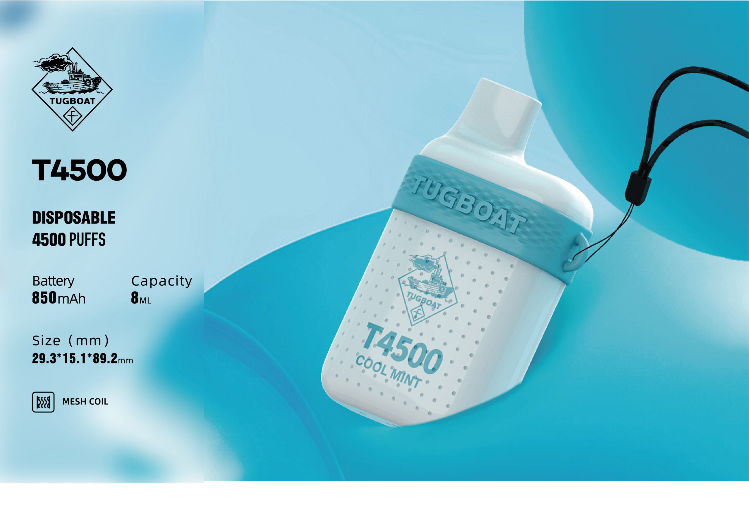 TUGBOAT cordially invites you to the Dubai World Vape Show,Four new series will debut!