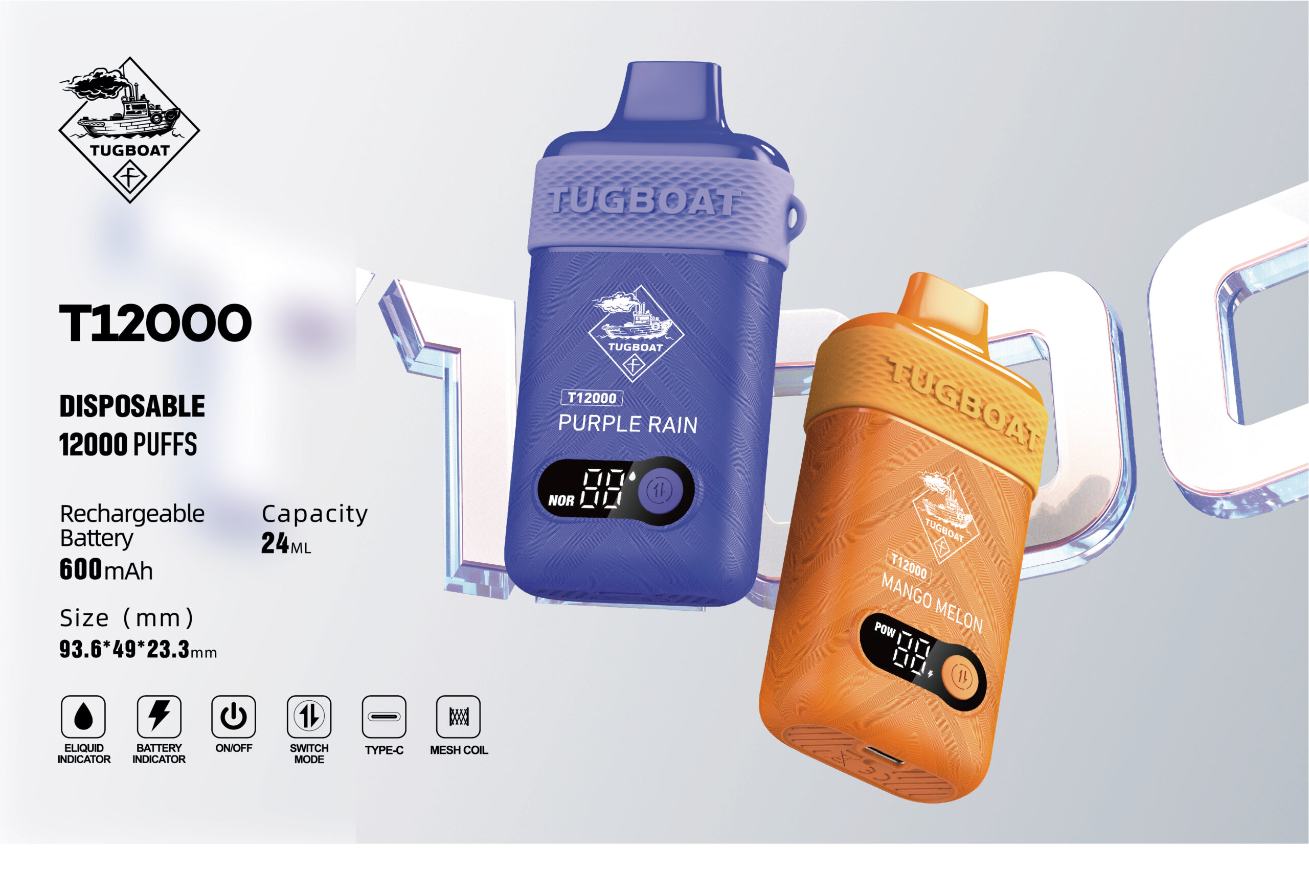 TUGBOAT cordially invites you to the Dubai World Vape Show,Four new series will debut!